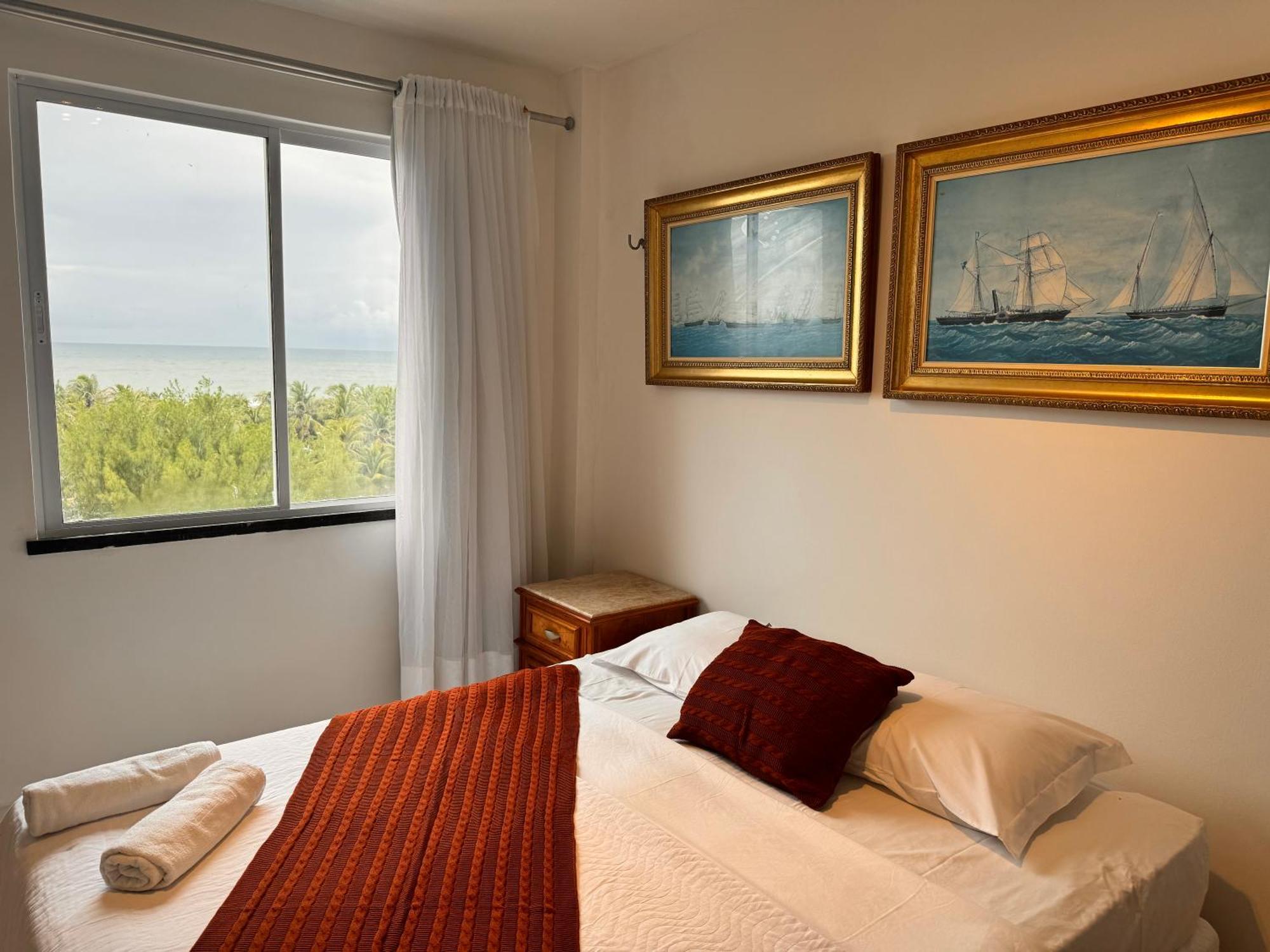 Ape A 90m Da Praia - 5 Quartos, Wifi, Ar Condicionado - Uh 601 Apartamento